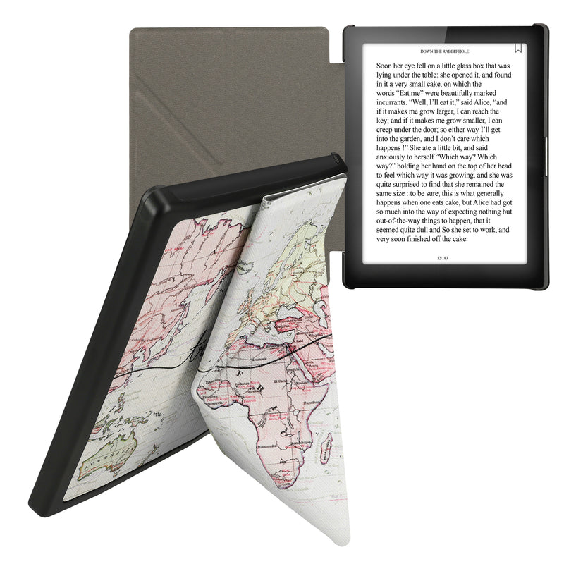 kwmobile Kunstleder eReader Hülle Kobo Aura Edition 1 - Schwarz
