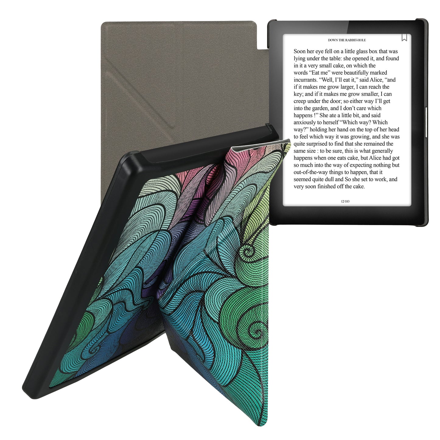 kwmobile Kunstleder eReader Hülle Kobo Aura Edition 1 - Pink