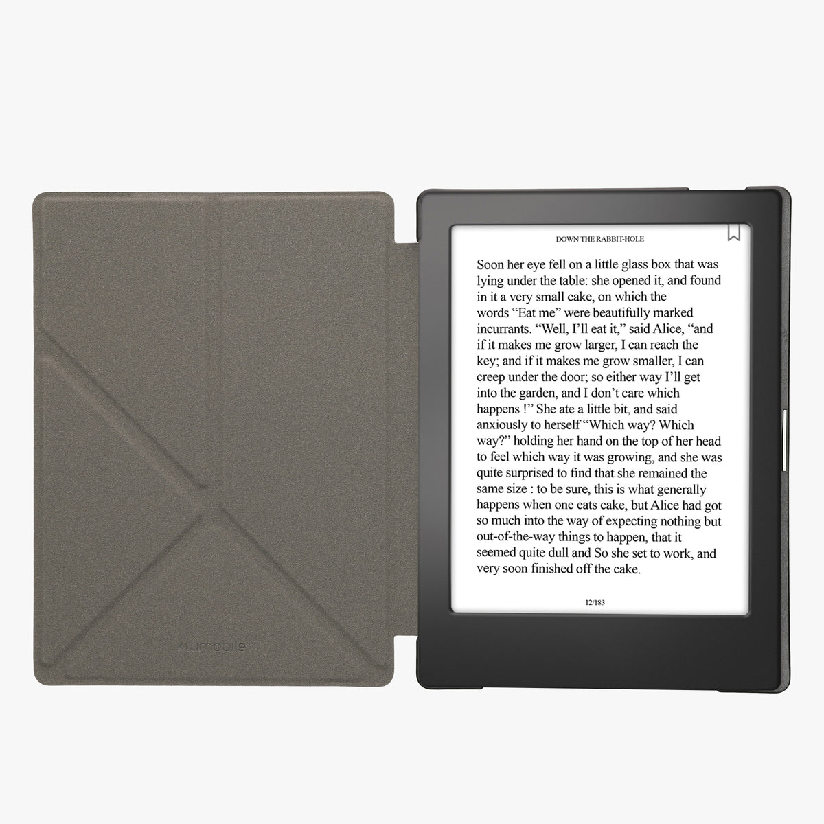 kwmobile Kunstleder eReader Hülle Kobo Aura H2O Edition 1 - Pink