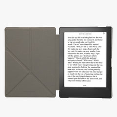 kwmobile Kunstleder eReader Hülle Kobo Aura H2O Edition 1 - Schwarz