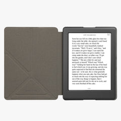 kwmobile Kunstleder eReader Hülle Kobo Glo HD - Bibliothek Motto