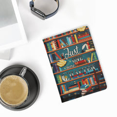 kwmobile Schutzhülle Kobo Aura ONE Flip Case - Lesende Frau