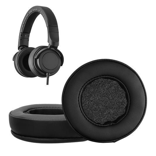 kwmobile 2x Ohr Polster für Beyerdynamic DT 240 PRO Ohrpolster - Ersatz Ohrpolster - Kopfhörer Ersatzteile - Kopfhörer Ersatzpolster für Over Ear Headphones Schwarz  