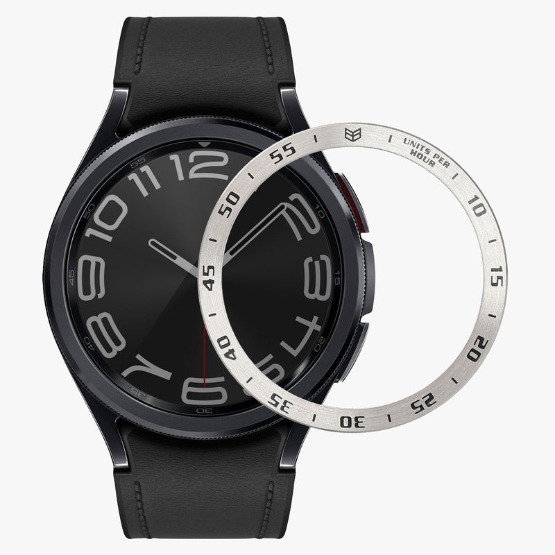 kwmobile Schutzring kompatibel mit Samsung Galaxy Watch 6 Classic 43mm Fitnesstracker - Bezel Ring Lünette