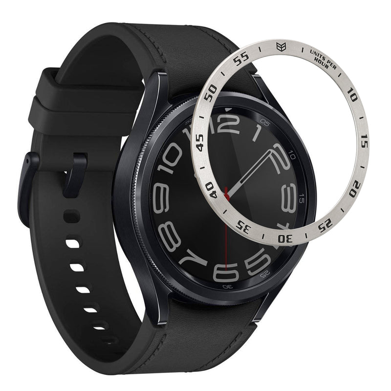 kwmobile Schutzring kompatibel mit Samsung Galaxy Watch 6 Classic 43mm Fitnesstracker - Bezel Ring Lünette