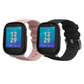 Xplora X6 Play 2x Armband Größe S Schwarz Dunkelblau