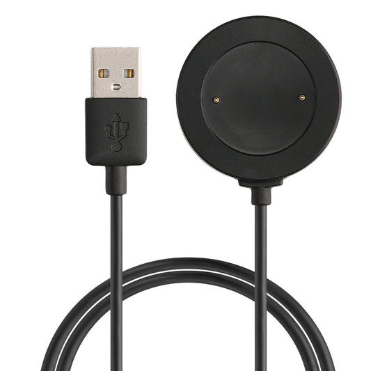 kwmobile Smartwatch Ladekabel für HONOR Watch 4 (TMA-L19) / Watch 5 (STL-L19) USB Ladekabel für Smartwatch - Smart Watch Aufladekabel - Fitnesstracker Ersatzkabel - Schwarz Schwarz  