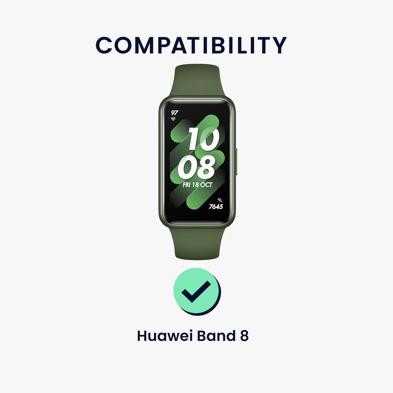kwmobile Displayschutzfolie kompatibel mit Huawei Band 10 / 9 / 8 Folie Schutzfolie für Fitness Tracker robuster Displayschutz