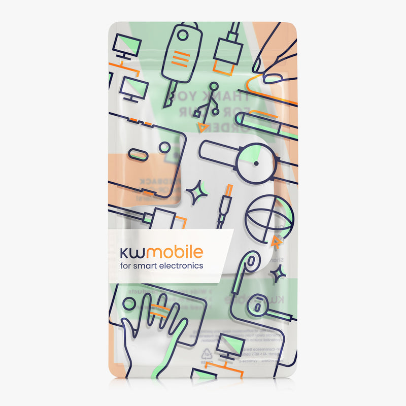kwmobile Silikon Schutzhülle kompatibel mit Apple 35W Dual USB-C Power Adapter Hülle - Netzteil Full Body Charger Case - Komplettschutz Cover für Aufladegerät
