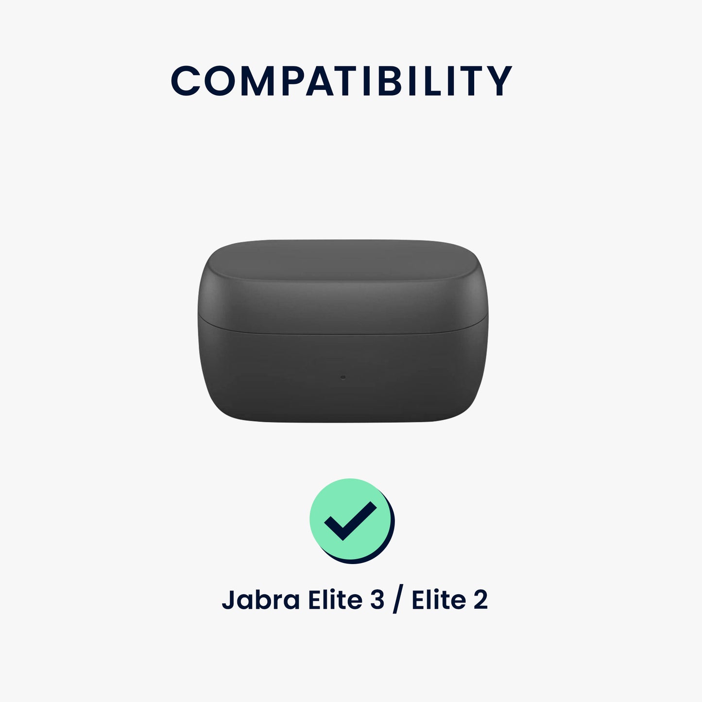 Hülle kompatibel mit Jabra Elite 3 / Elite 2