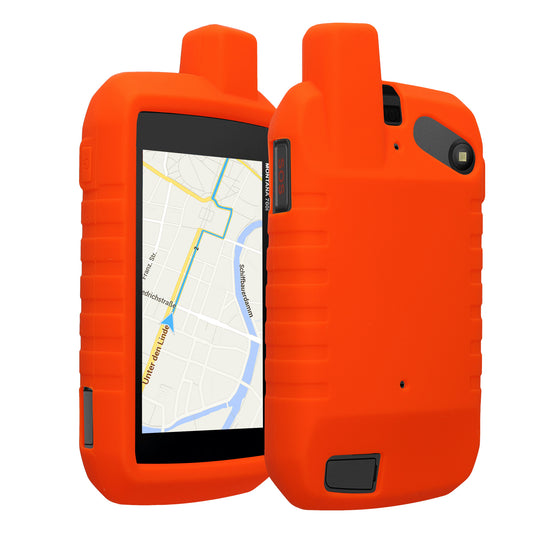 kwmobile Hülle für Garmin Montana 700i /750i Schutzhülle - Hülle für GPS Handgerät - Case in Orange Orange  
