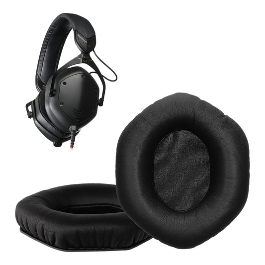 kwmobile 2x Ohr Polster für V-MODA Crossfade M-100 / LP2 / LP / S Ohrpolster - Ersatz Ohrpolster - Kopfhörer Ersatzteile - Kopfhörer Ersatzpolster für Over Ear Headphones Schwarz  