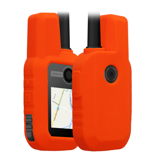 kwmobile Hülle für Garmin Alpha 10 Schutzhülle - Hülle für GPS Handgerät - Case in Orange Orange  