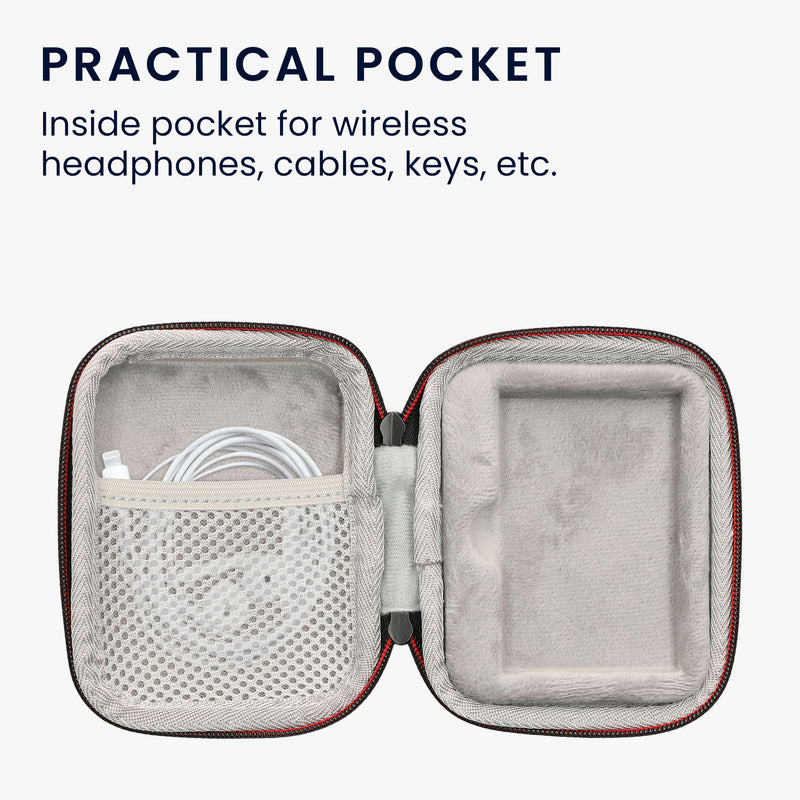 kwmobile Hülle kompatibel mit Samsung Portable SSD T7 / SSD T7 Touch SSD Festplatte - Case Tasche für portable SSD - Tragetasche mit Schlaufe