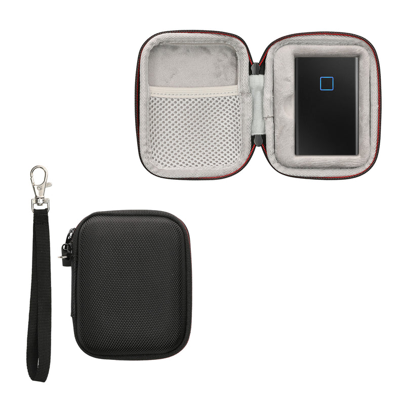 kwmobile Hülle kompatibel mit Samsung Portable SSD T7 / SSD T7 Touch SSD Festplatte - Case Tasche für portable SSD - Tragetasche mit Schlaufe