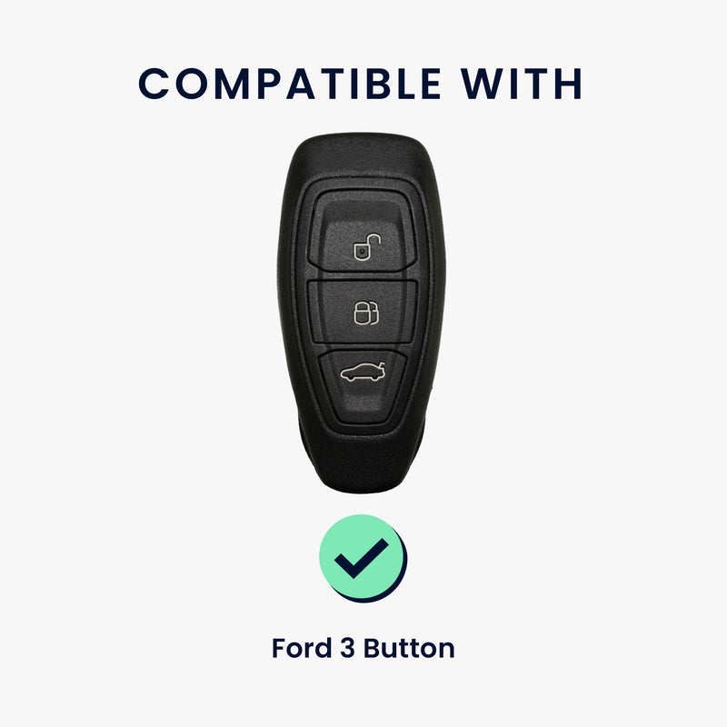 Hülle für Ford 3-Tasten Autoschlüssel Keyless Go