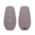 kwmobile Schlüsselhülle für BYD Atto 3 / Sealion / Han / Tang / Dolphin / Seal Hülle - Autoschlüssel Schlüssel Hülle aus Silikon - Schlüsselschutz Gehäuse in Purple Cloud Purple Cloud  