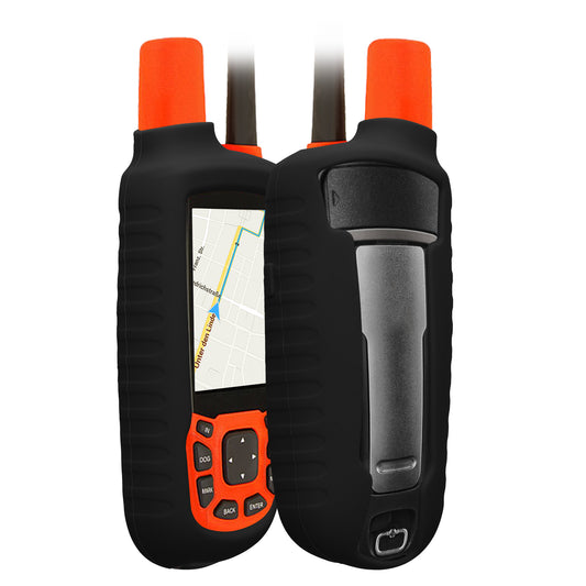 kwmobile Hülle kompatibel mit Garmin Astro 430 / Astro 320 - Schutzhülle für GPS Handgerät in Schwarz Schwarz  