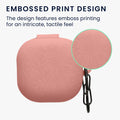 kwmobile Silikon Case für Samsung Galaxy Buds FE Hülle - Kopfhörer Schutzhülle mit Karabiner