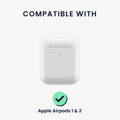 AirPods 1 & 2 Hülle Glitzer Transparent