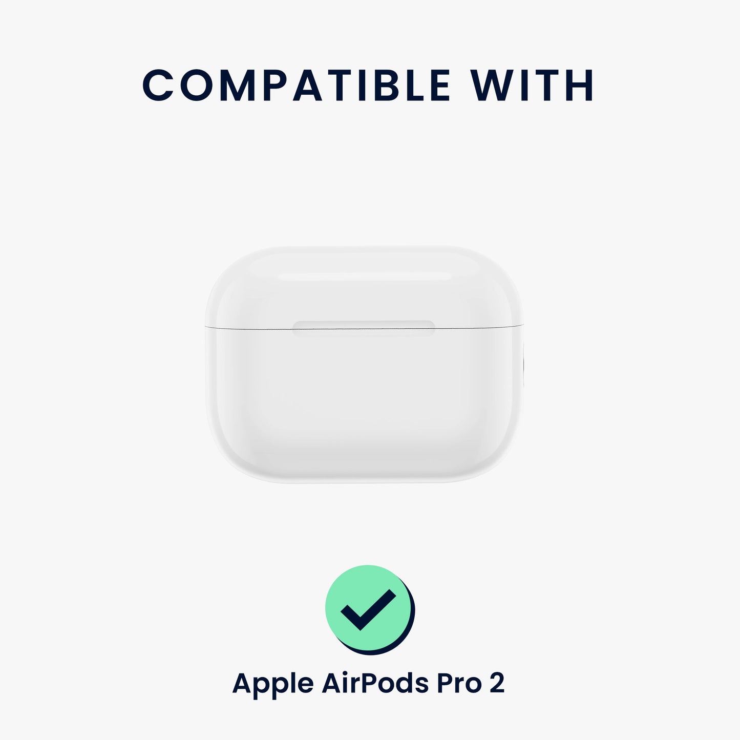 kwmobile Hülle kompatibel mit Apple Airpods Pro 2 Kopfhörer Schutzhülle Tasche