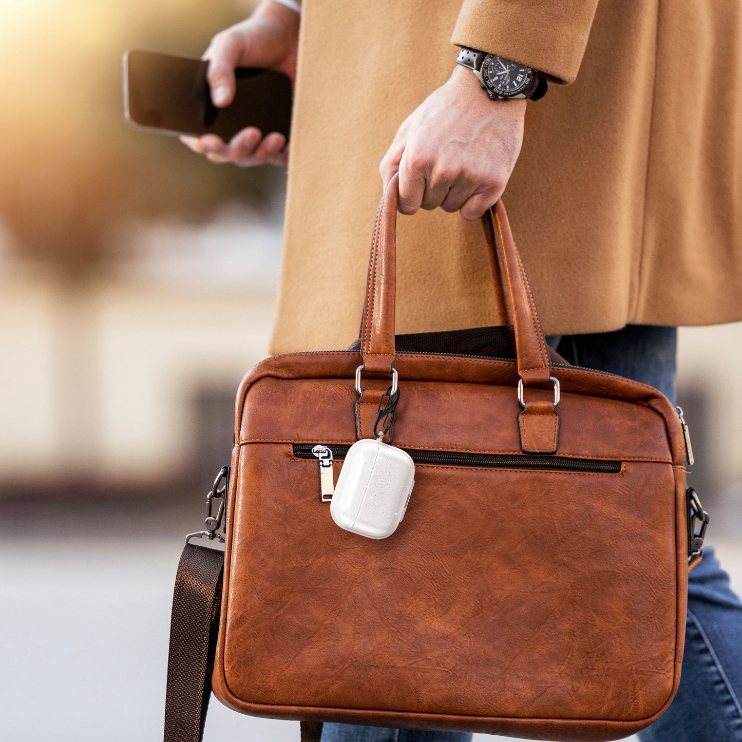 kwmobile Hülle kompatibel mit Apple Airpods Pro 2 Kopfhörer Schutzhülle Tasche