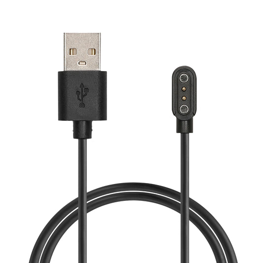 kwmobile Smartwatch Ladekabel für CMF by Nothing Watch Pro (D395) USB Ladekabel für Smartwatch - Smart Watch Aufladekabel - Fitnesstracker Ersatzkabel - Schwarz Schwarz  [dsg01]
