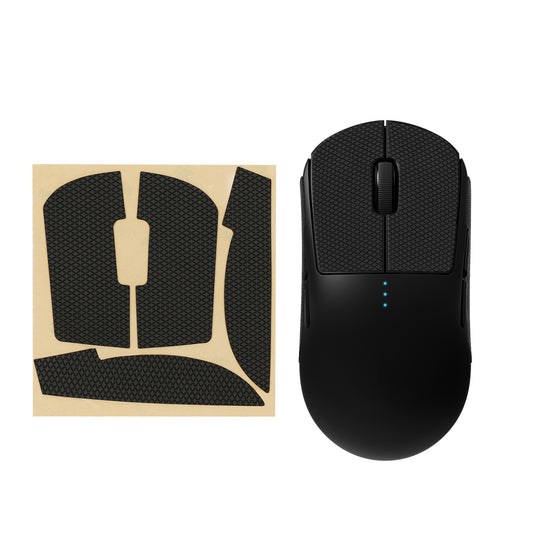 kwmobile Gaming Maus Grip Tape für Logitech G Pro Wireless 1 Mouse Grip Tape - Rutschfestes Griffband für PC Maus - Schwarz Schwarz  