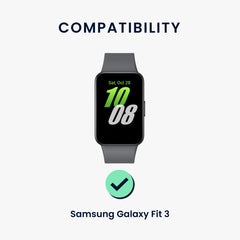 kwmobile Uhrenarmband für Samsung Galaxy Fit 3 Armband - Fitnesstracker Band Set - Ersatzarmband Smartwatch - Sonstiges