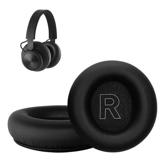 kwmobile 2x Ohr Polster für Beoplay H4 / H6 / H7 / H9 / H9i / HX / H9 Gen3 Ohrpolster - Ersatz Ohrpolster - Kopfhörer Ersatzteile - Kopfhörer Ersatzpolster für Over Ear Headphones Schwarz  