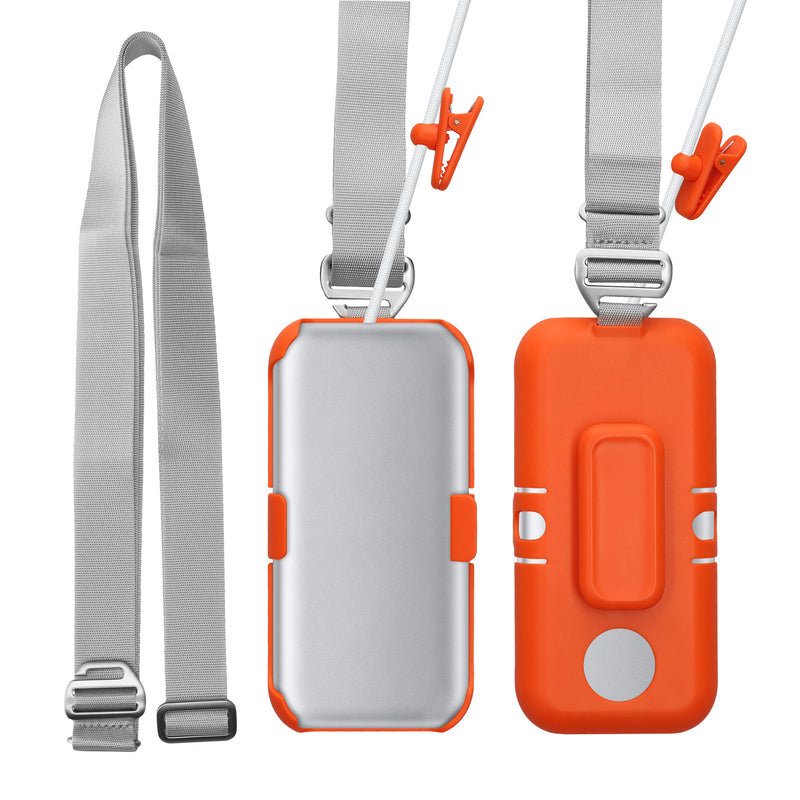 Apple Vision Pro Batterie Halterung mit Gürtelclip und Schultergurt
