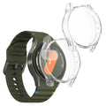 Samsung Galaxy Watch 7 40mm 2x Silikon Fullbody Hülle mit Displayschutz