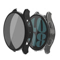 Samsung Galaxy Watch 6 44mm 2x Fullbody Hülle mit Privatsphäre Glas Displayschutz