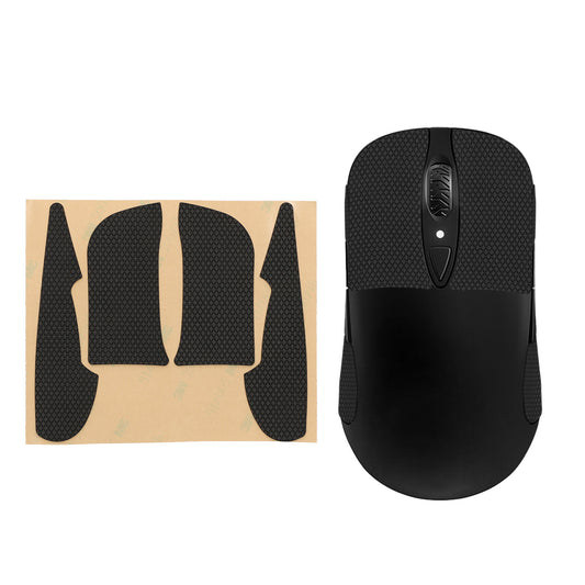 kwmobile Gaming Maus Grip Tape für SteelSeries Sensei Ten / raw / xai Mouse Grip Tape - Rutschfestes Griffband für PC Maus - Schwarz Schwarz  