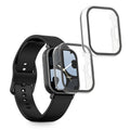 Xiaomi Redmi Watch 5 Lite 2x Hülle mit Glas Displayschutz Transparent