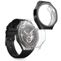 Huami Watch GT5 Pro 46mm Silikon Hülle Fullbody Display 2er Set