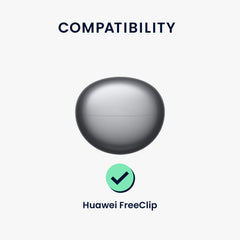 Huawei FreeClip Hülle Silikon Dunkelgrün