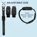 kwmobile Silikon Uhrenarmband für Whoop 5.0 / Whoop 4.0 / 3.0 Armband - Ersatzarmband für Fitnesstracker - Wechselarmband Smartwatch