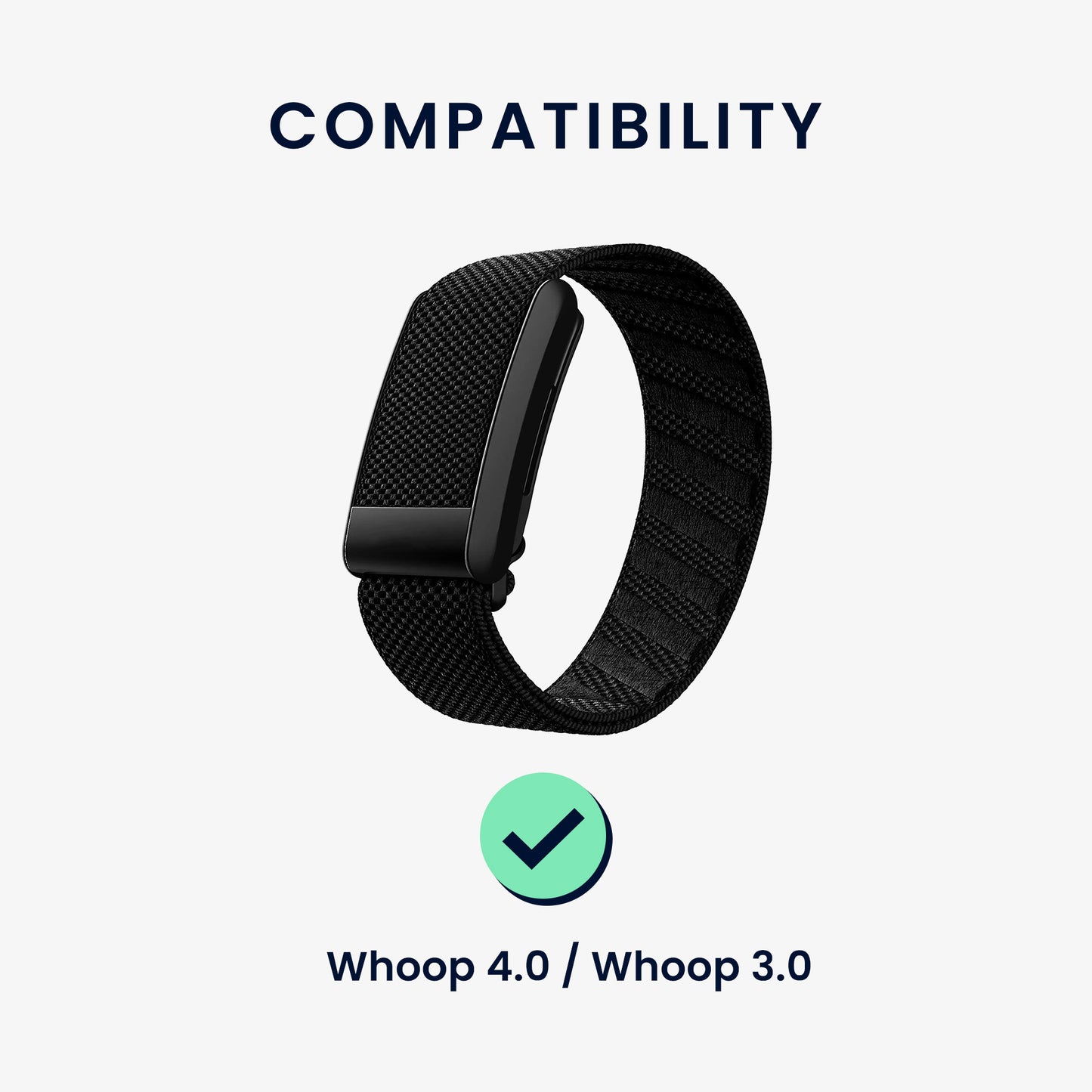 kwmobile Silikon Uhrenarmband für Whoop 5.0 / Whoop 4.0 / 3.0 Armband - Ersatzarmband für Fitnesstracker - Wechselarmband Smartwatch