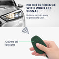 kwmobile Schlüsselhülle für Opel 3-Tasten Smartkey Autoschlüssel Keyless Go Hülle - Autoschlüssel Schlüssel Hülle - Schlüsselcover aus Kunstleder