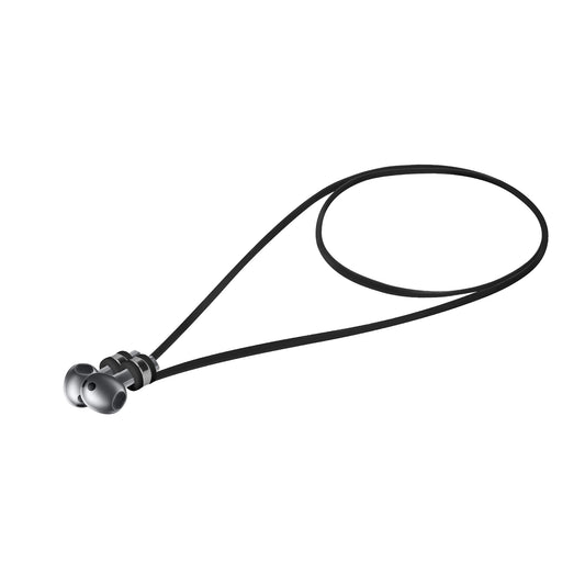 kwmobile Magnetisches Kopfhörer Halteband für Samsung Galaxy Buds 3 / Soundcore P20i / Wave Beam / Fun Air Pro 4 Zubehör - Headphones Anti Lost Gurt zum Joggen - 80cm Kopfhörer Halterung - Schwarz Schwarz  