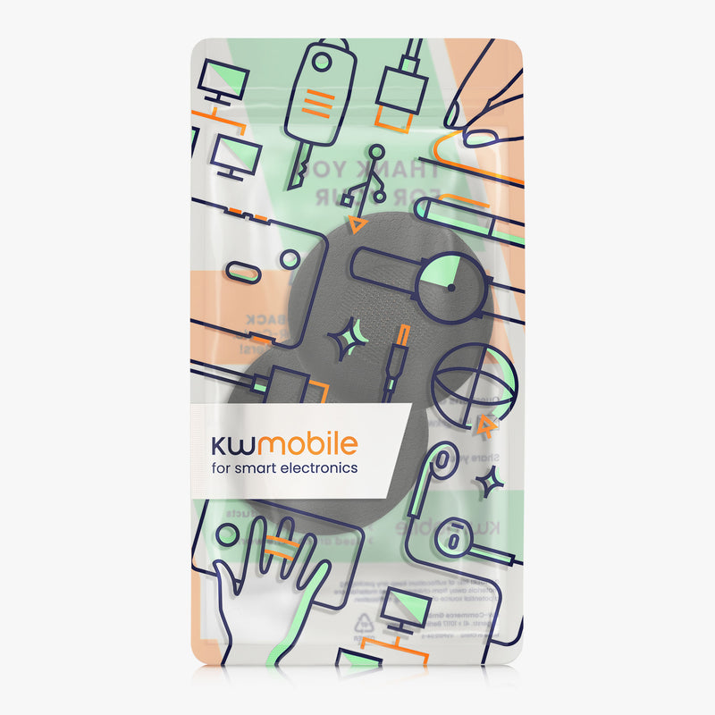 kwmobile Ohr Polster für Jabra Evolve 20 / 20se / 30 / 30II / 40 / 65 Ohrpolster - Ersatz Ohrpolster - Kopfhörer Ersatzteile - Kopfhörer Ersatzpolster für Over Ear Headphones