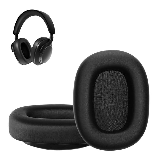 kwmobile 2x Ohr Polster für Bowers & Wilkins PX7 S3 Ohrpolster - Ersatz Ohrpolster - Kopfhörer Ersatzteile - Kopfhörer Ersatzpolster für Over Ear Headphones Schwarz  