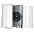 kwmobile Schlüsselhülle für DR 6.0 / DR 5.0 Hülle - Autoschlüssel Schlüssel Hülle aus TPU Silikon - Schlüsselschutz Gehäuse in Transparent Transparent  [dsg01]