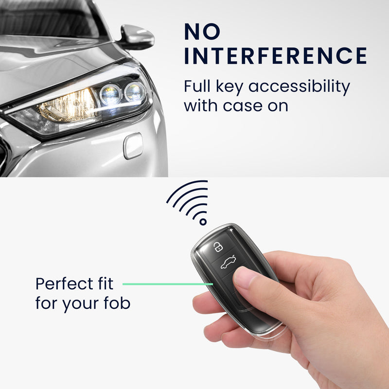 kwmobile Schlüsselhülle für Chery Omoda C5 / Jaecoo 7 / Tiggo 7 Pro 8 Pro / Arrizo 5 Hülle - Autoschlüssel Schlüssel