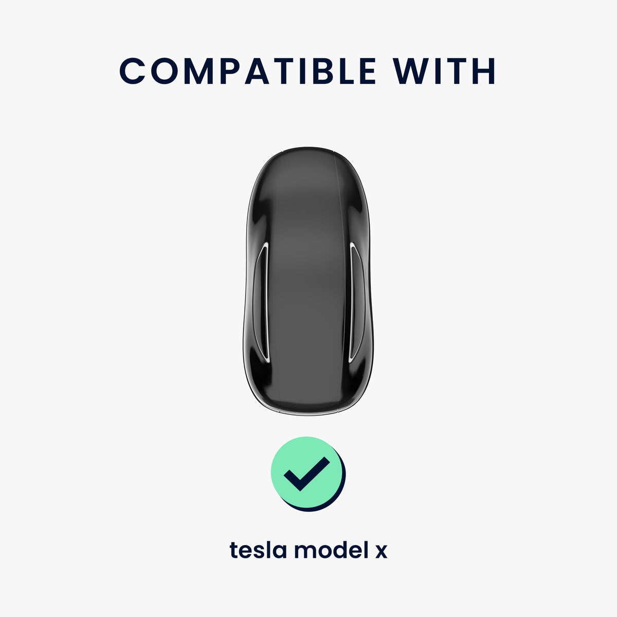 Tesla Model X Autoschlüssel Schlüsselhülle KWM000041FD001C