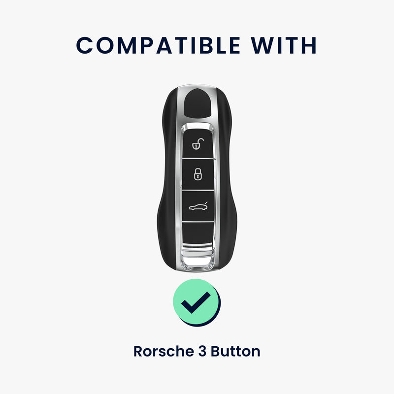 Porsche 3-Tasten Autoschlüssel (nur Keyless) Schlüsselhülle KWM000041FE001C