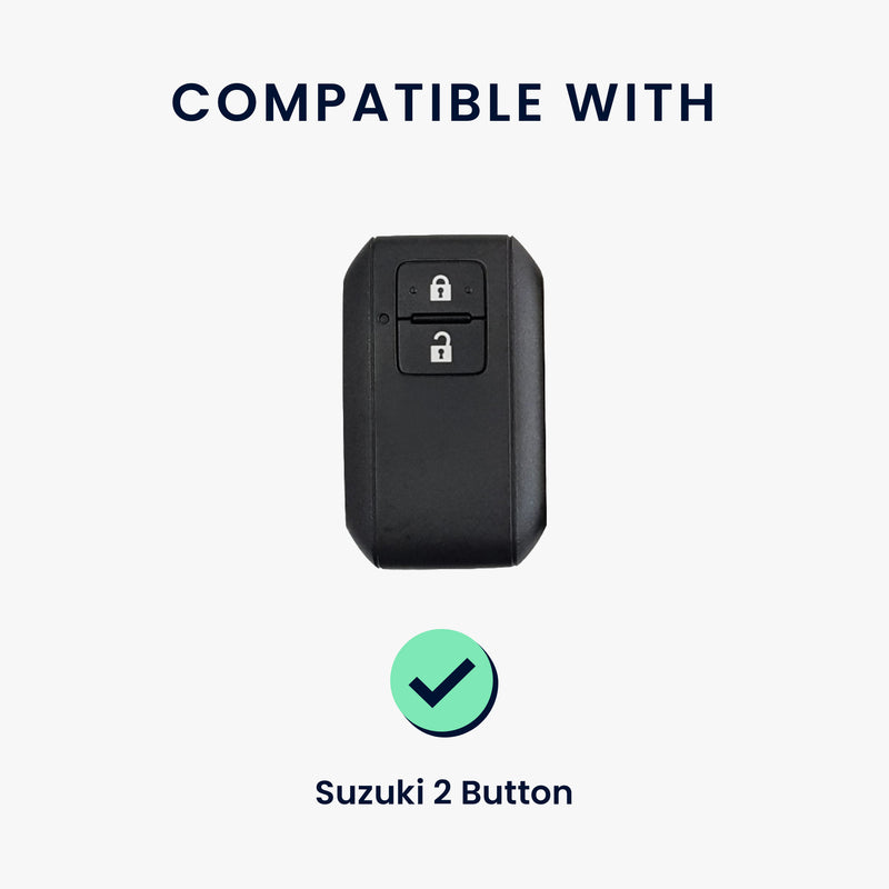 Suzuki 2-Tasten Autoschlüssel Keyless Go Schlüsselhülle KWM000041FF001C