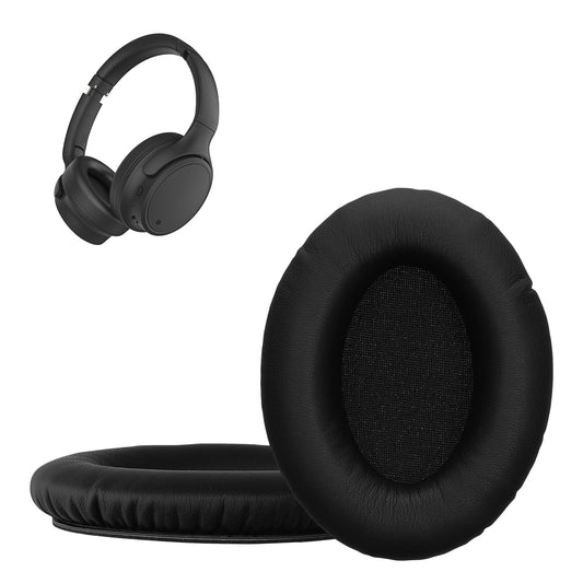 kwmobile 2x Ohr Polster für INFURTURE H1 Ohrpolster - Ersatz Ohrpolster - Kopfhörer Ersatzteile - Kopfhörer Ersatzpolster für Over Ear Headphones Schwarz  