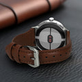 Google Pixel Watch Series 41mm / Pixel Watch 4 41mm Echtleder Ersatzarmband KWM000041MB001C